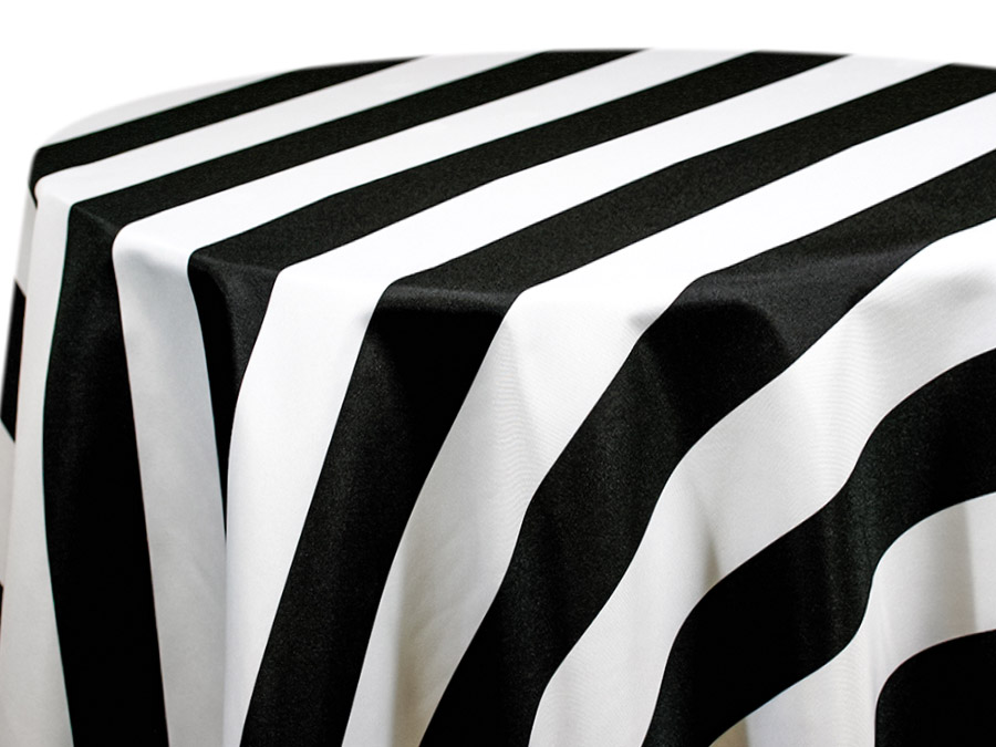 Black & White Cabana Stripe